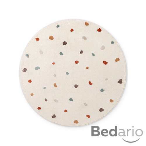 Dětský koberec Adventures 106210 Cream Multicolor kruh 160x160 (průměr) kruh