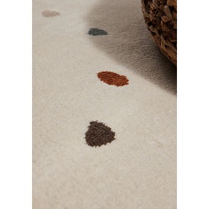 Dětský koberec Adventures 106210 Cream Multicolor kruh 160x160 (průměr) kruh