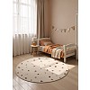 Dětský koberec Adventures 106210 Cream Multicolor kruh 160x160 (průměr) kruh