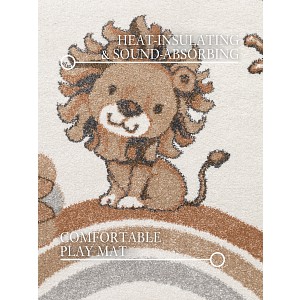 Dětský kusový koberec Villeroy & Boch Boho Kids 106307 Cream Multicolor kruh 160x160 (průměr) kruh