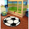 Dětský kusový koberec Prime Pile Fussball 100015 - 100x100 (průměr) kruh