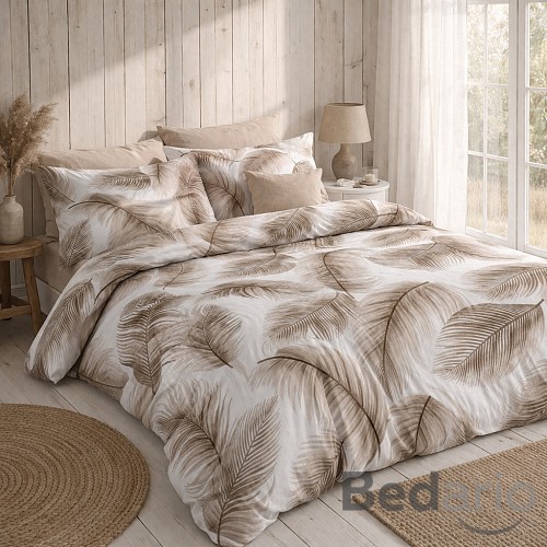 Krepové povlečení Deluxe 140x200+70x90 Peříčka