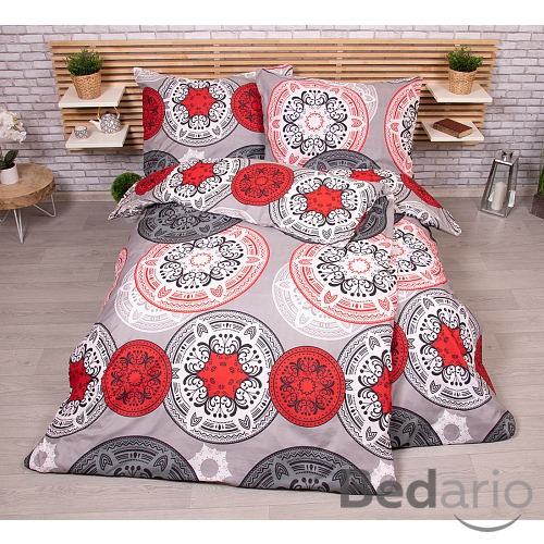 Zvýhodněná sada Microtop povlečení na dvě lůžka 140x200+70x90 Orient grey
