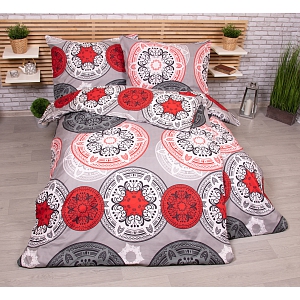 Zvýhodněná sada Microtop povlečení na dvě lůžka 140x200+70x90 Orient grey
