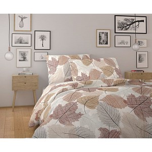 Prodloužené bavlněné povlečení NORDIC COLLECTION 140x220+70x90 FREJA