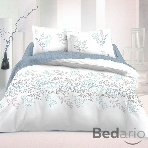 Francouzské bavlněné povlečení DELUXE 220x200+2x70x90 VICTORIA bílá