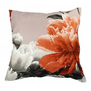 Bavlněný povlak Pivoňky Červené 40x40