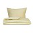 Saténové francouzské povlečení LUXURY COLLECTION 220x200+2x70x90cm smetanové