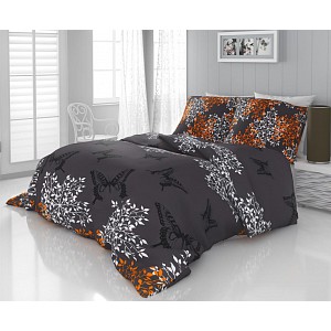 Saténové povlečení LUXURY COLLECTION 140x200+70x90 Verdure