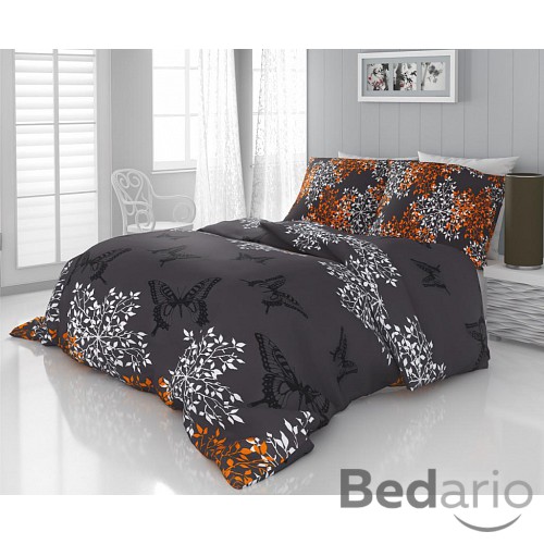 Saténové povlečení LUXURY COLLECTION 140x200+70x90 Verdure