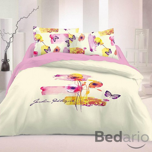 Saténové povlečení LUXURY COLLECTION 140x200+70x90cm ART