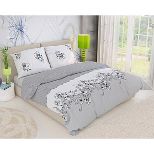 Saténové francouzské povlečení LUXURY COLLECTION 220x200+2x70x90cm Dantelle