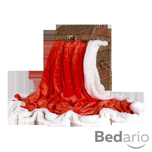 Deka beránek 150x200 - Oranžová