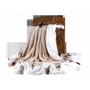 Deka beránek 150x200 - Světle Béžová