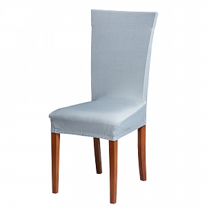 Univerzální elastický potah na židli - Světle šedá