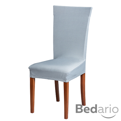 Univerzální elastický potah na židli - Světle šedá