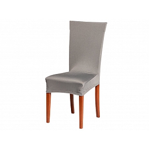 Univerzální elastický potah na židli - Stříbrnošedá