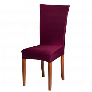 Univerzální elastický potah na židli - Vínová