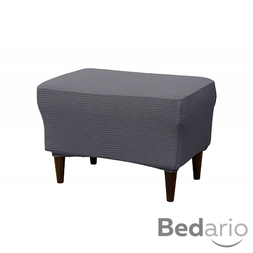 Potah na taburet Stella - Antracit