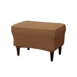 Potah na taburet Stella - Hnědá