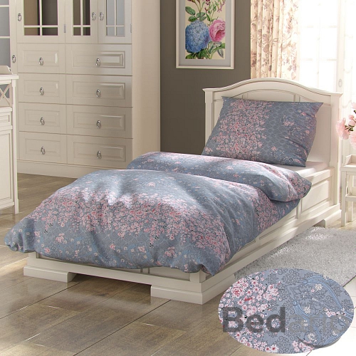 Bavlněné povlečení PROVENCE COLLECTION 140x200+70x90 MILENA růžová