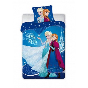 Dětské bavlněné povlečení FROZEN 140x200+70x90