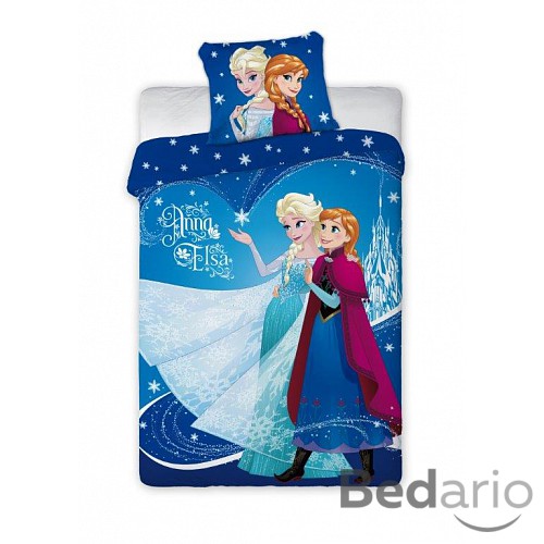 Dětské bavlněné povlečení FROZEN 140x200+70x90