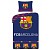 Bavlněné povlečení FC BARCELONA modrá 140x200+70x90