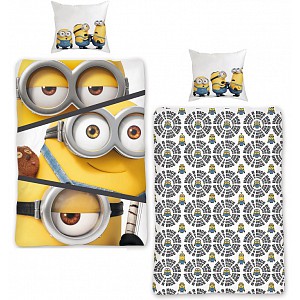 Dětské bavlněné povlečení Mimoni VI. 140x200 70x90