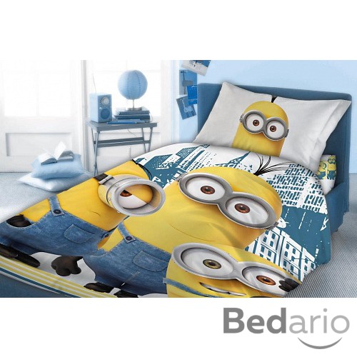 Dětské bavlněné povlečení Mimoni VIII. 140x200 70x90