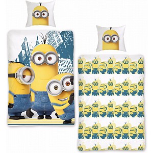 Dětské bavlněné povlečení Mimoni VIII. 140x200 70x90