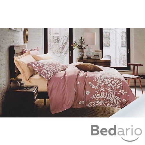 Hebké bavlněné povlečení 140x200+70x90+40x40 Brown trees