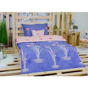 Hebké bavlněné povlečení 140x200+70x90+40x40 Pink trees