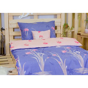 Hebké bavlněné povlečení 140x200+70x90+40x40 Pink trees