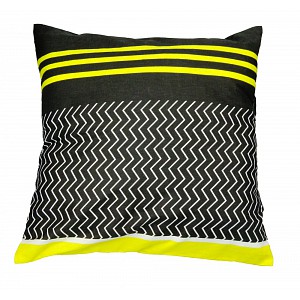 Luxusní RANFORCE Bavlněný povlak STYL žlutý 40x40