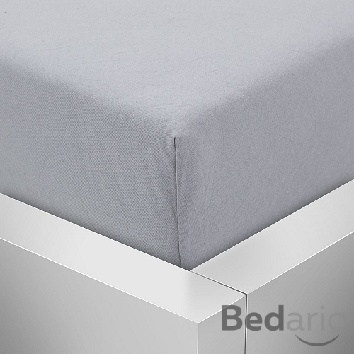 Jersey prostěradlo 140x200 Premium - Šedá