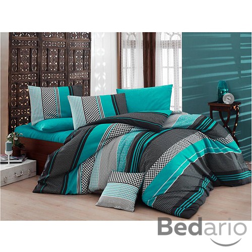 Luxusní RANFORCE Bavlněné povlečení ZIGO 140x200+70x90