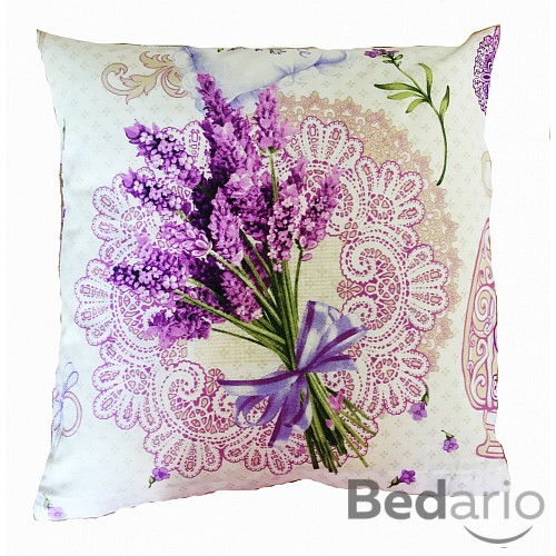 Povlak na polštářek Levandule 40x40 bavlna