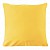 Povlak na polštářek UNI žlutý 40x40