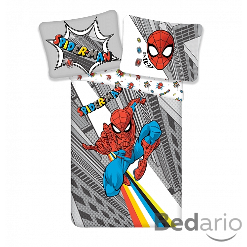 Bavlněné povlečení 140x200+70x90 Spider-man Pop