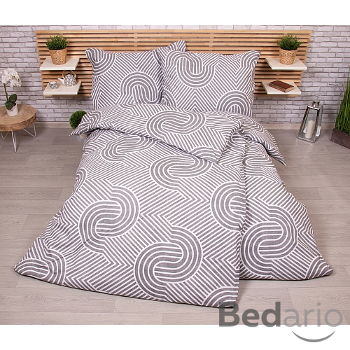 Zvýhodněná sada bavlněného povlečení na dvě klasická lůžka - Šnek