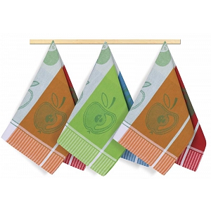 Kuchyňské utěrky - sada 3 kusů - Ovoce