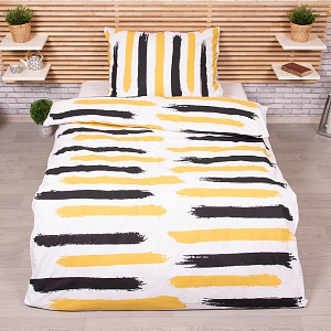 Bavlněné povlečení 140x200+70x90 Čáry