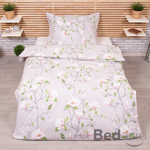 Bavlněné povlečení 140x200+70x90 Magnolie