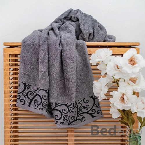 Froté ručník VENEZIA LUX - ŠEDÁ