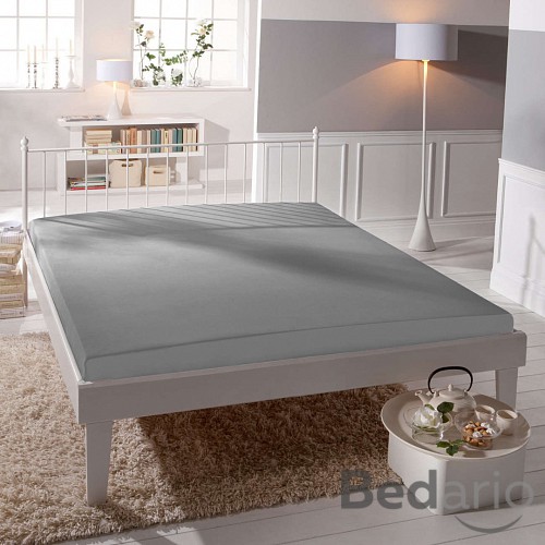 Microtop prostěradlo 180x200 - Šedá