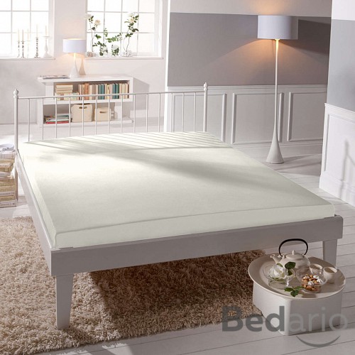 Velké Prostěradlo bavlněná plachta PREMIUM 220x240 - Bílá