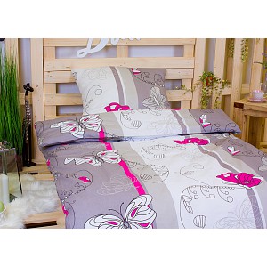 Bavlněné povlečení BUTTERFLY 140x200+70x90