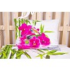 3D povlečení 140x200+70x90 Sweet Orchidea