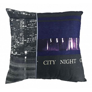 Bavlněný povlak NOČNÍ MĚSTO 40x40